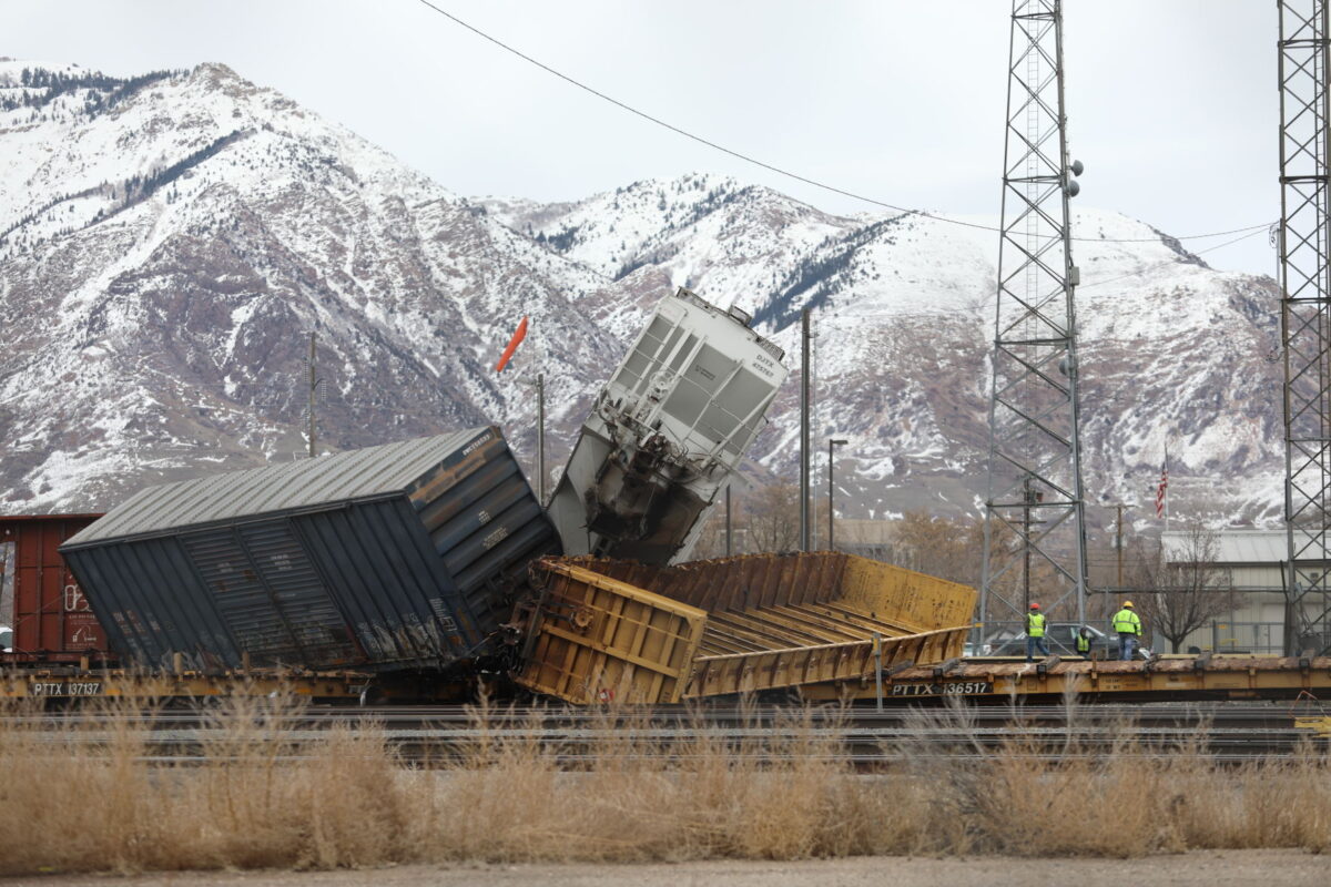 Seven train cars derail in accident at Ogden rail yard News, Sports